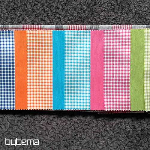 Unicolored decorative fabric LISO 306 pink