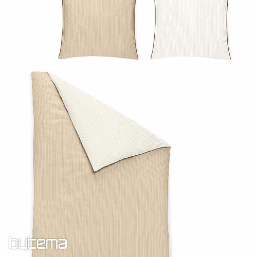 Luxury satin bedding LINEA 8021-80 cream