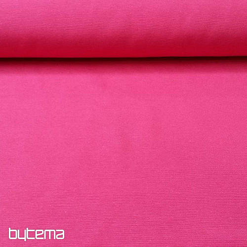 Unicolored decorative fabric LISO 306 pink