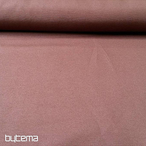Unicolored decorative fabric LISO 106 brown