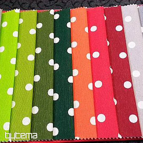 Decorative fabric polka dots NEO dark grey 802