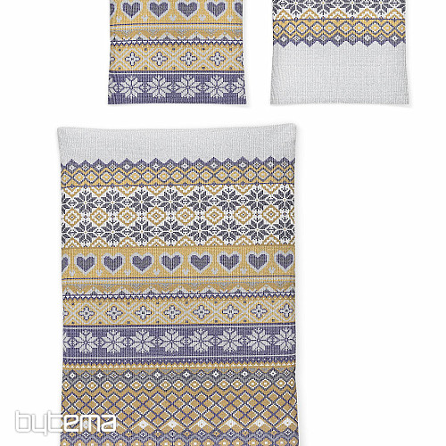 Luxurious flannel bed linen IRISETTE FEEL 8215 20
