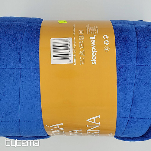 Microfiber blanket EXTRA SOFT SHEEP  blue