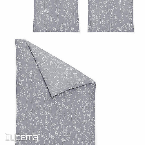 IRISETTE luxury cotton satin Verona 8298-12 light gray