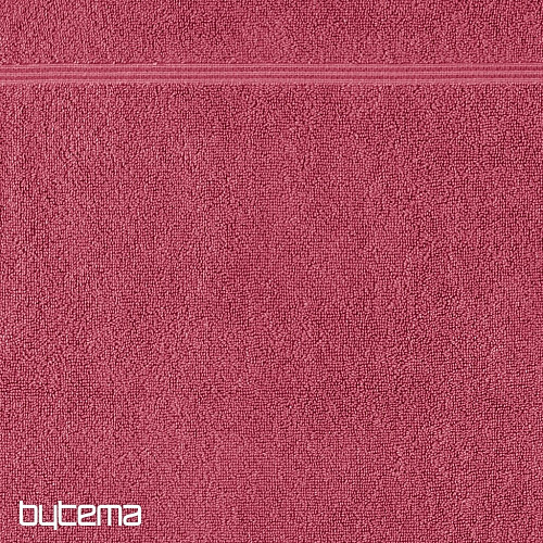 Luxury towel and bath towel MANHATTAN GOLD 221 red