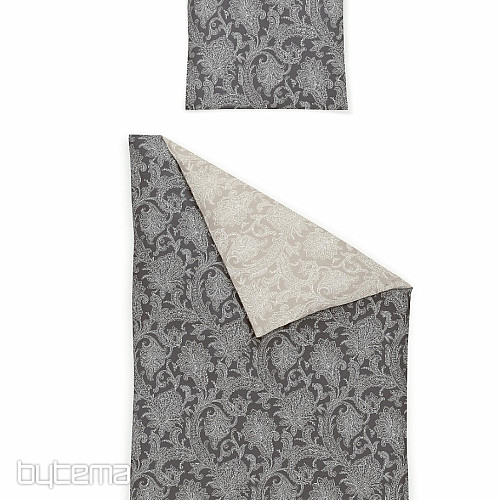 IRISETTE luxury cotton satin Milo 11 Gray