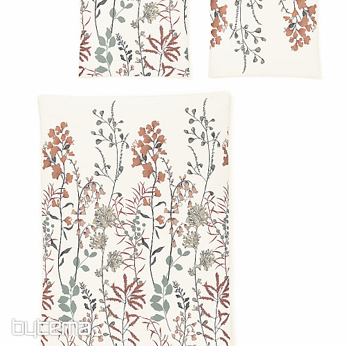 IRISETTE luxury cotton satin Lola 90 cream