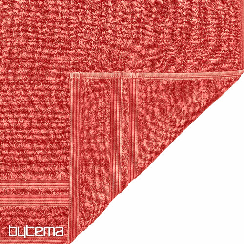Luxury towel and bath towel MANHATTAN GOLD 207 orange