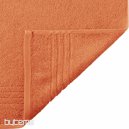Luxury towel and bath towel MADISON 190 orange