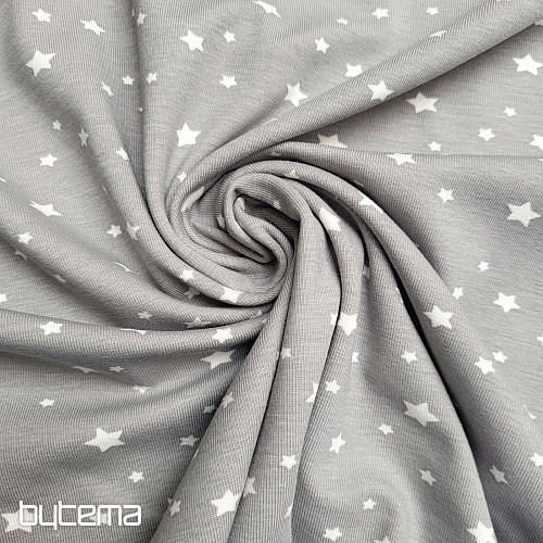 Cotton knit ZETOILE STARS GREY