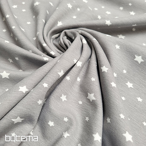 Cotton knit ZETOILE STARS GREY