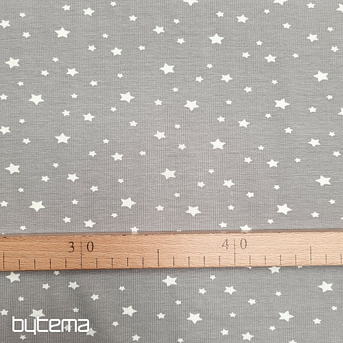 Cotton knit ZETOILE STARS GREY