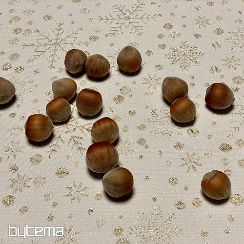 Christmas table setting FLAKES AND GOLD