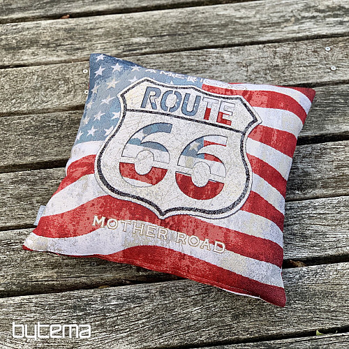 Tapestry pillow-case ROUTE 66