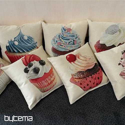 Tapestry cushion cover COOKIES 1A