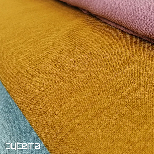 Decorative fabric KENT 116 mustard