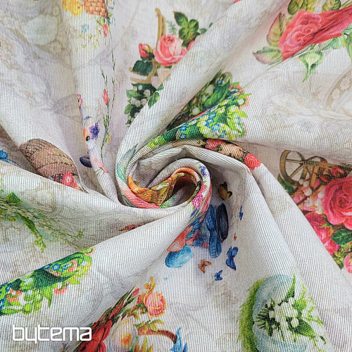 Decorative fabric EASTER ROMANCE