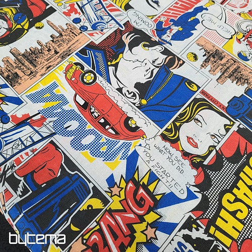 Decorative fabric KOMIKS ROY
