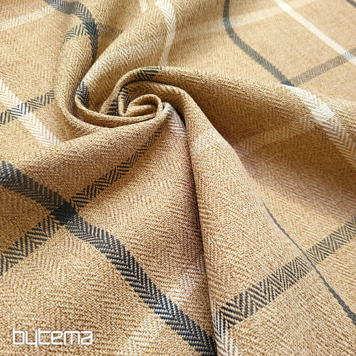 upholstery fabric MULL LATTE