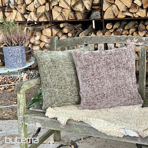 Decorative coating HOPSACK brown