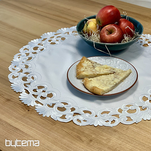 Embroidered tablecloth Lace