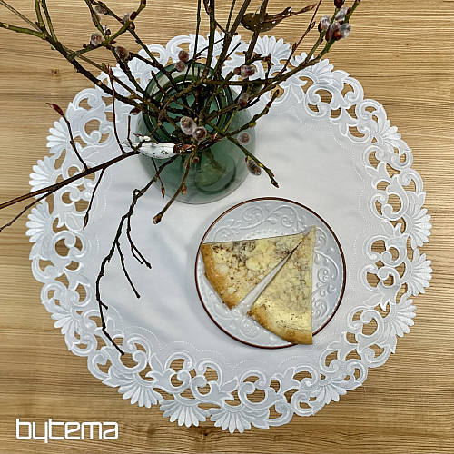 Embroidered tablecloth Lace