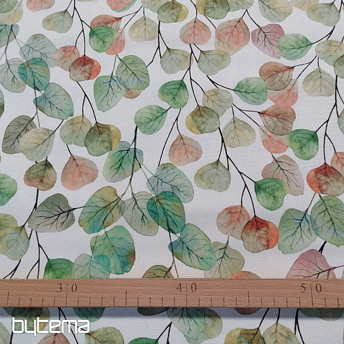 Decorative fabric AUTUMN III green