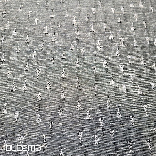 Decorative fabric CEMBALO dark grey