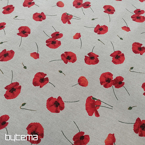 Decorative fabric POPPY