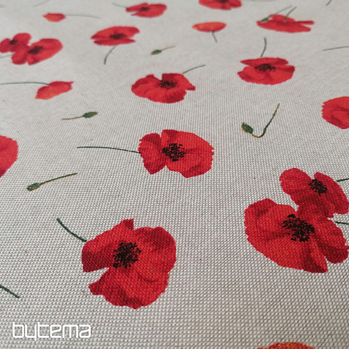 Decorative fabric POPPY