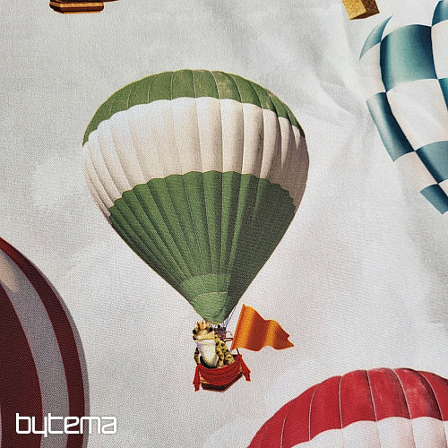 Cotton fabric BALLOONS montgofeire