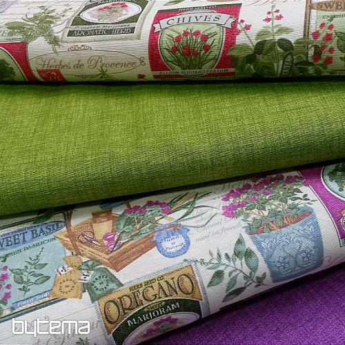 Decorative fabric BOTANIK terracotta