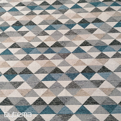 Upholstery Fabric  LUSA triangl kerosene