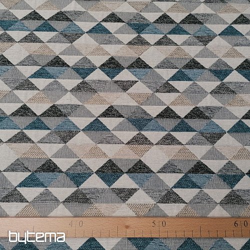 Upholstery Fabric  LUSA triangl kerosene