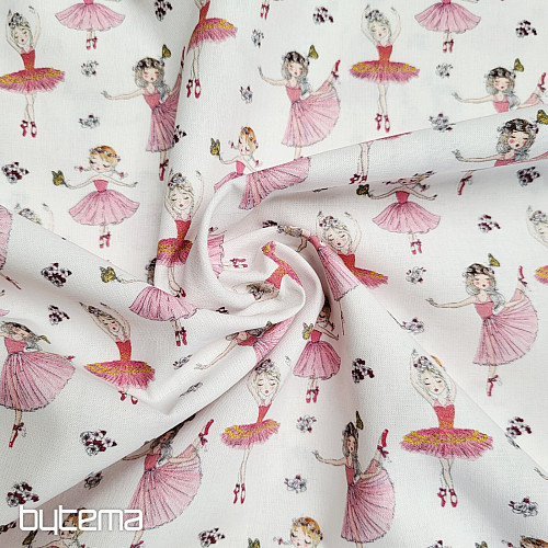 Cotton fabric BALLETTE