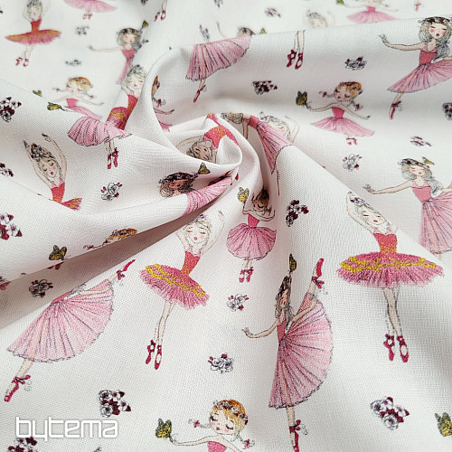 Cotton fabric BALLETTE