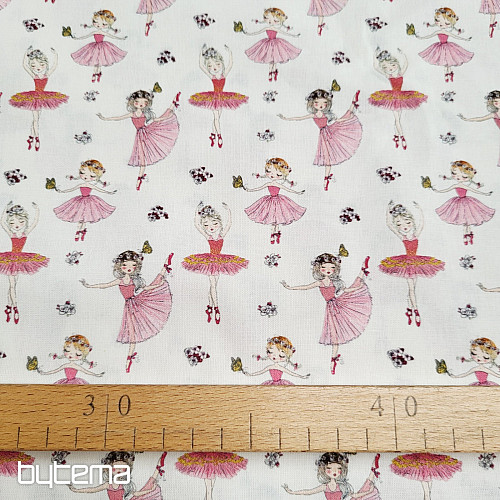 Cotton fabric BALLETTE