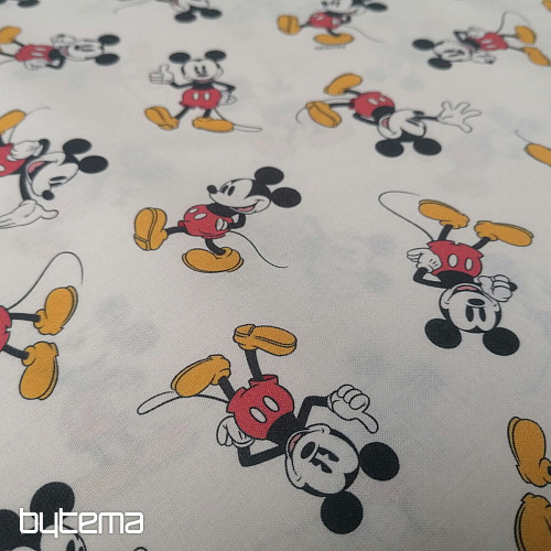 Cotton fabric MICKEY MOUSE