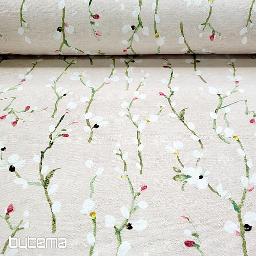 Decorative fabric Twigs NOA pink