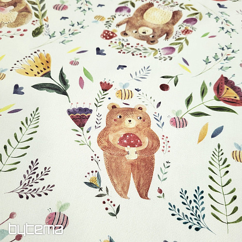 Children&#39;s decorative fabric BEAR