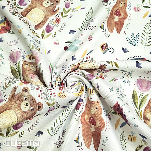 Children&#39;s decorative fabric BEAR