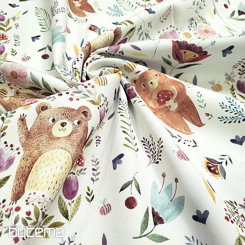 Children&#39;s decorative fabric BEAR