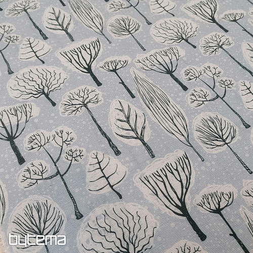 Decorative fabric BETY trees