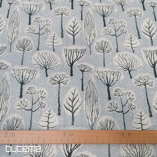 Decorative fabric BETY trees