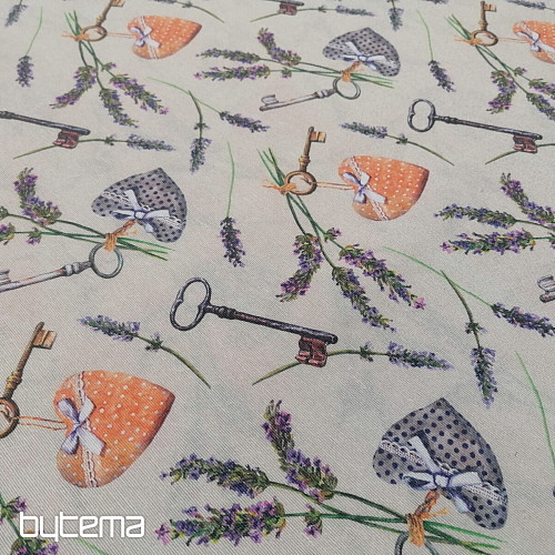 Decorative fabric CLAUDIE lavender