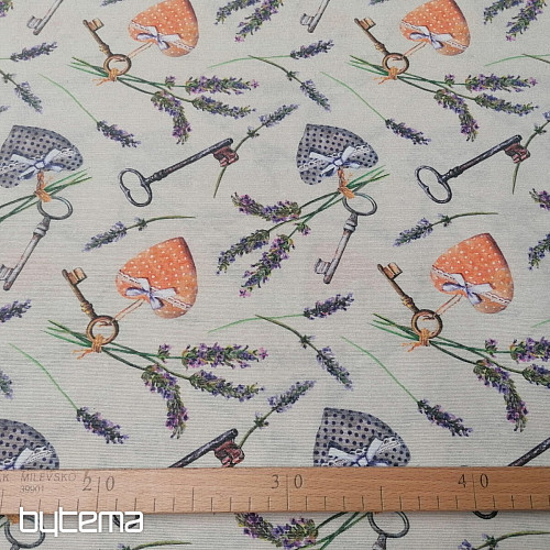 Decorative fabric CLAUDIE lavender