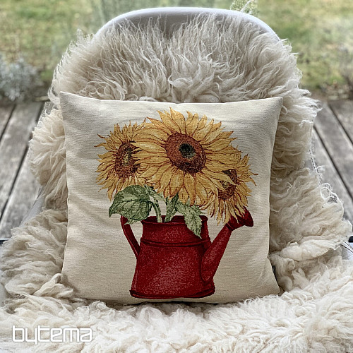 Tapestry cushion cover PROVENCE SUNFLOWER