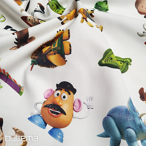 Childrens decorative fabric TOY STORY large