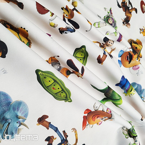 Childrens decorative fabric TOY STORY large