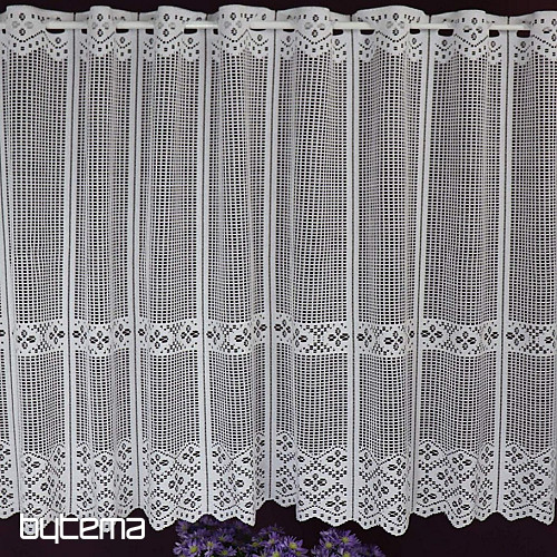 Jacquard curtain for stained glass window 11542